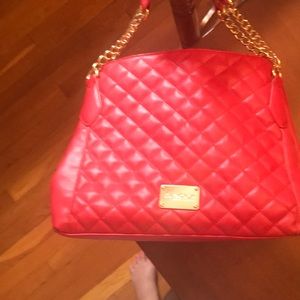 Bebe Los Angeles Red purse